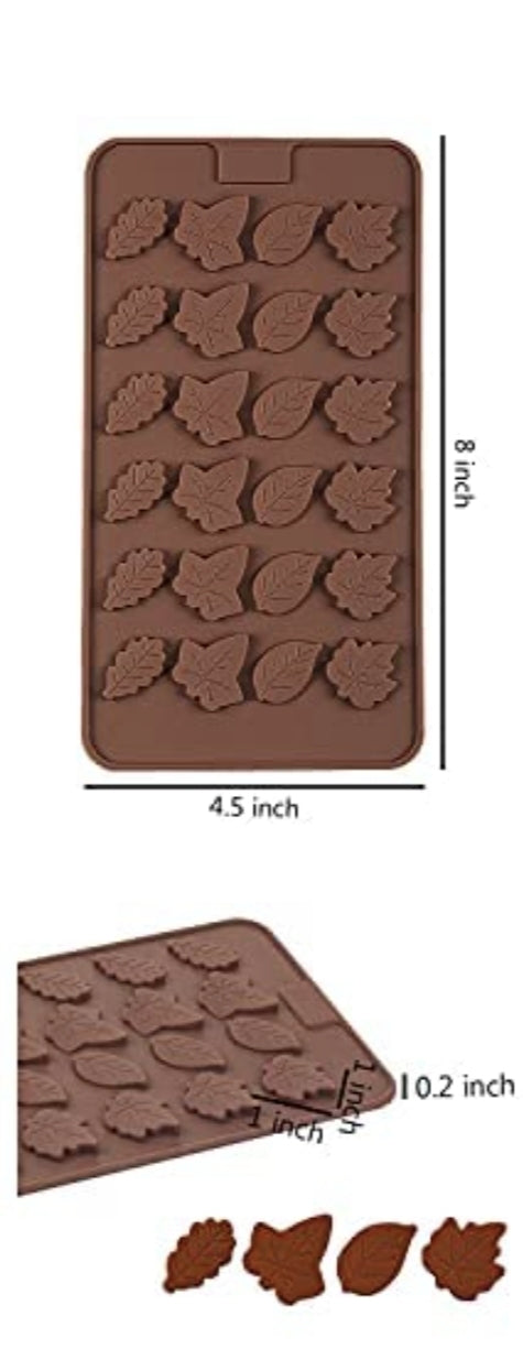 FALL LEAF SILICONE MOLD - South FL Candle Supply