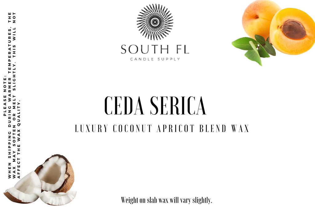 COCONUT APRICOT WAX | CEDA SERICA CAL WAX (EXCLUDED FROM FREE SHIPPING)