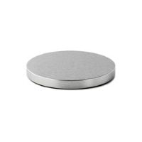 SILVER METAL FLAT LID (SET OF 12) - South FL Candle Supply